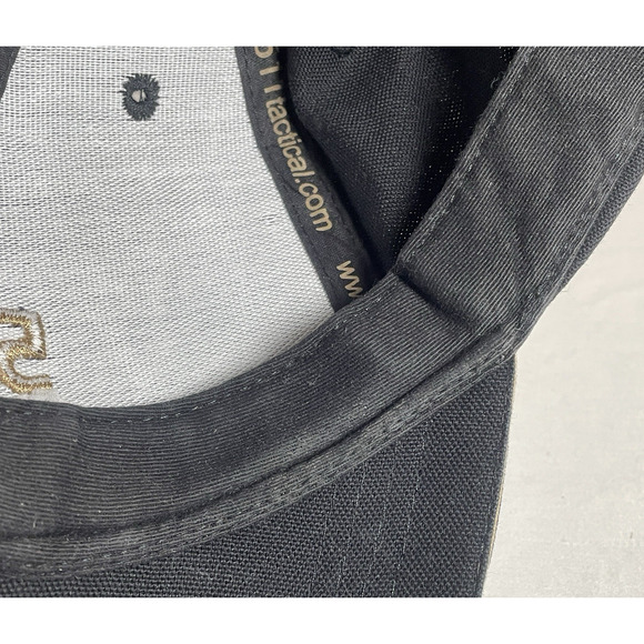 5.11 Tactical Series Logo 30th Anniversary Hat Cap 1977-2007 Black Gold Adjust - Picture 10 of 11